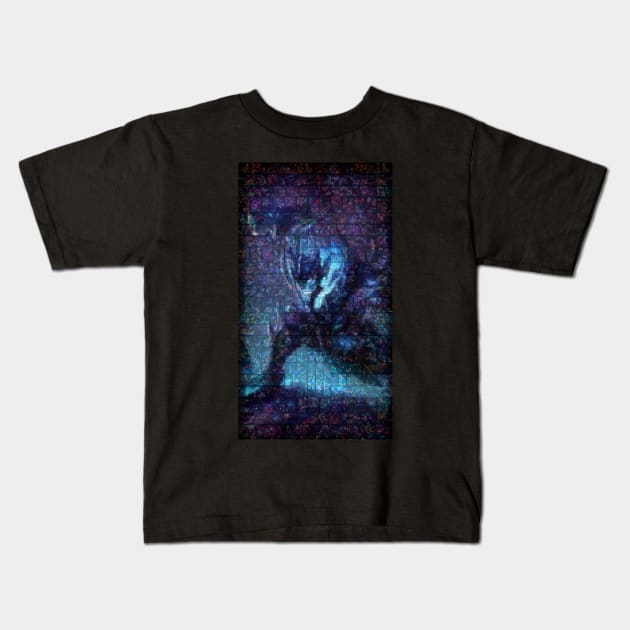 Draven Kids T-Shirt by nowtfancy